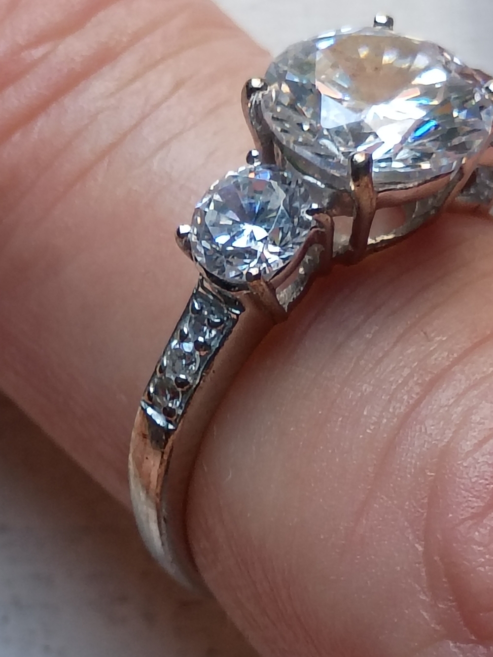 Vintage Solid 10k Cocktail Ring
